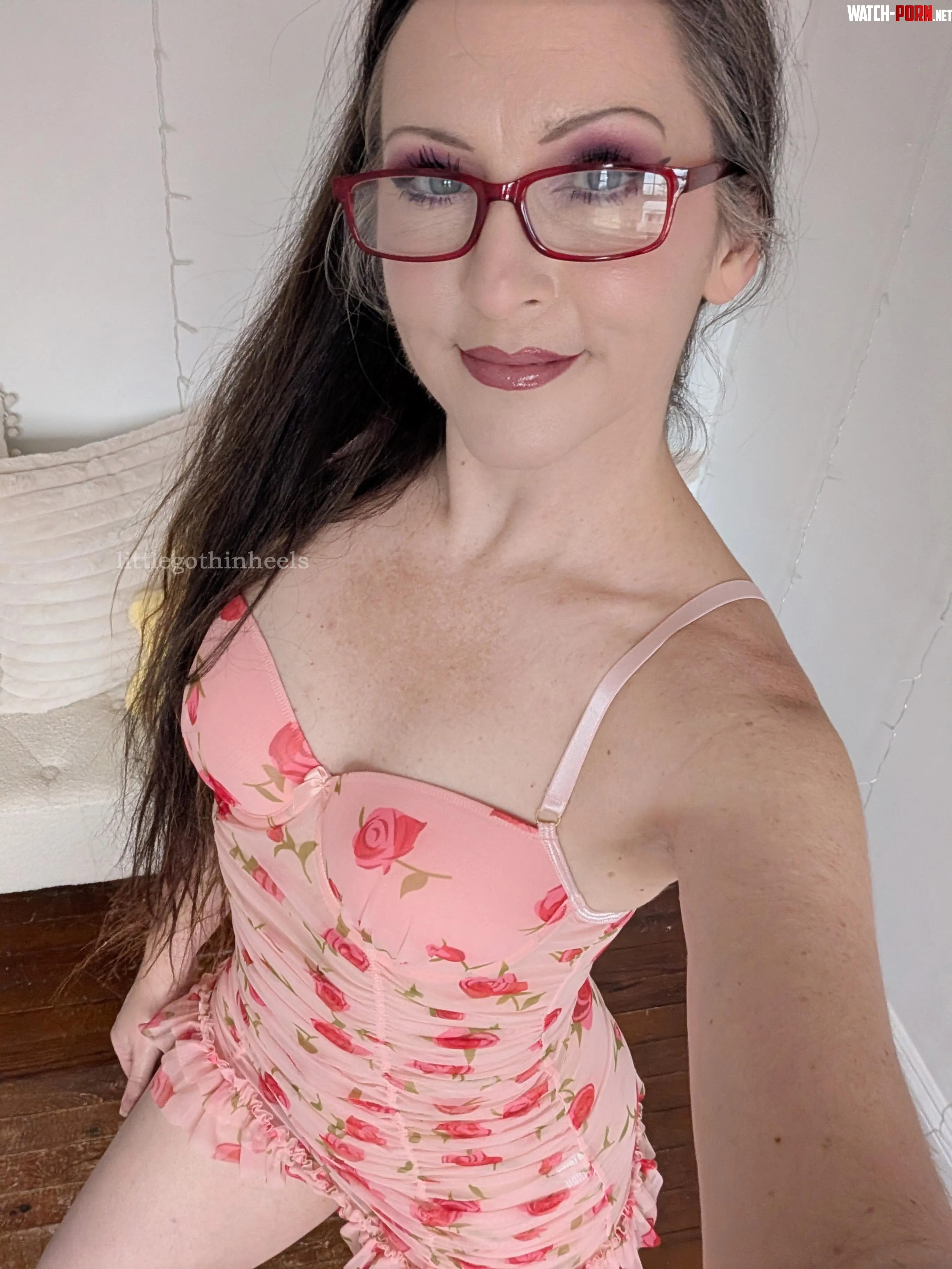 Just feeling cute and nerdy this morning (44F) by littlegothinheels