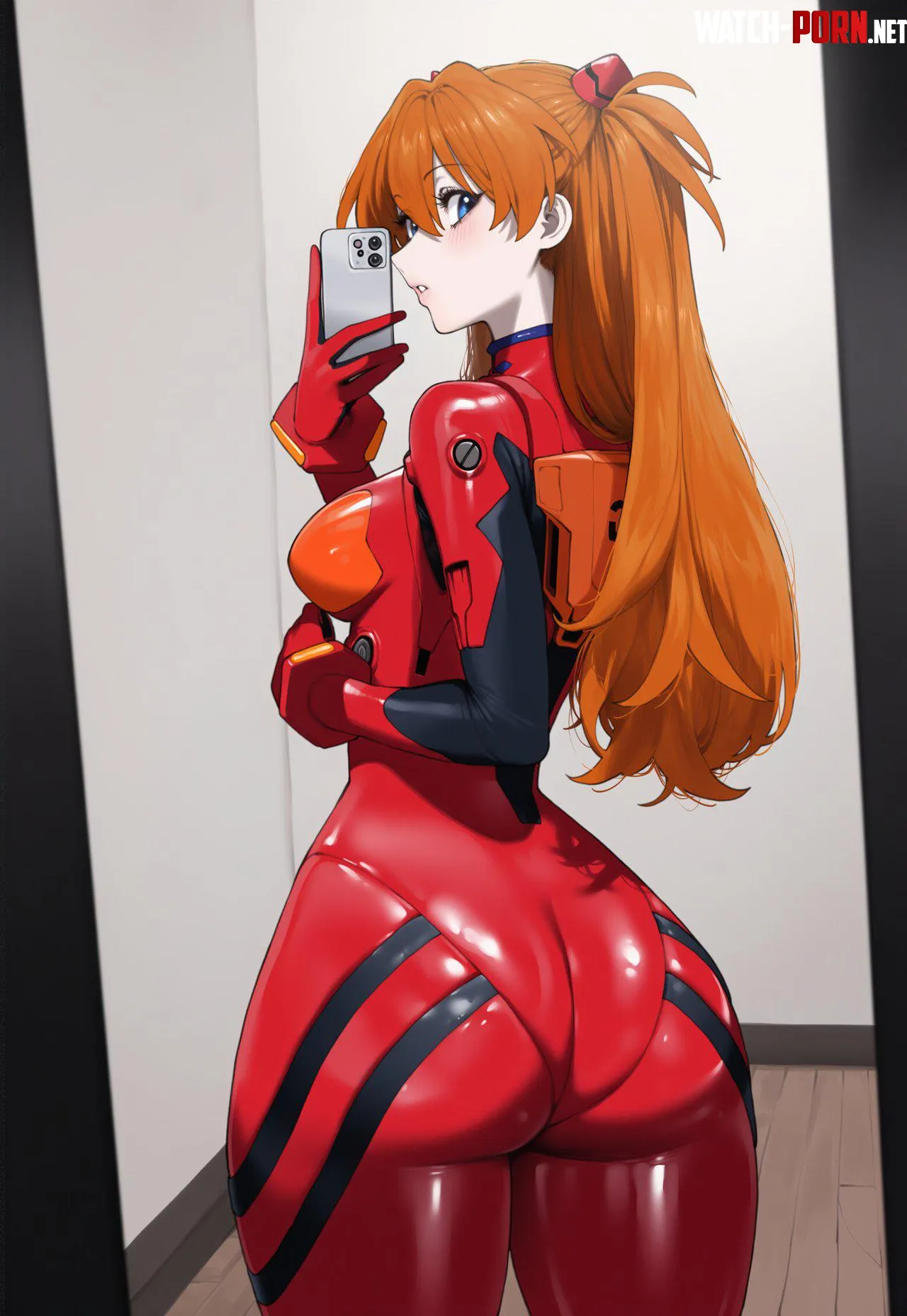 Asuka [Evangelion] by WoolsonDaSheep