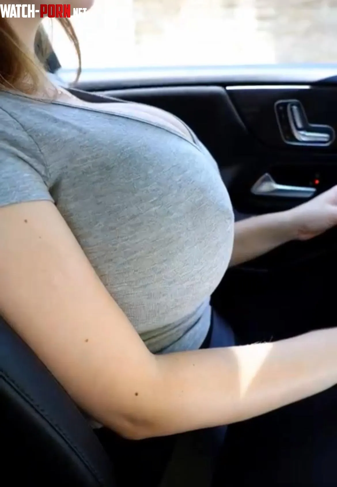 Not easy driving with airbags inflated and headlights on by closer2chloe1