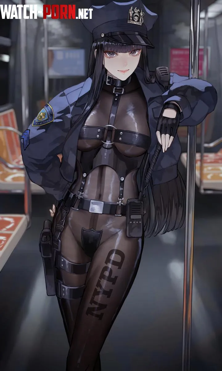 Subway policewoman by Hortkind78