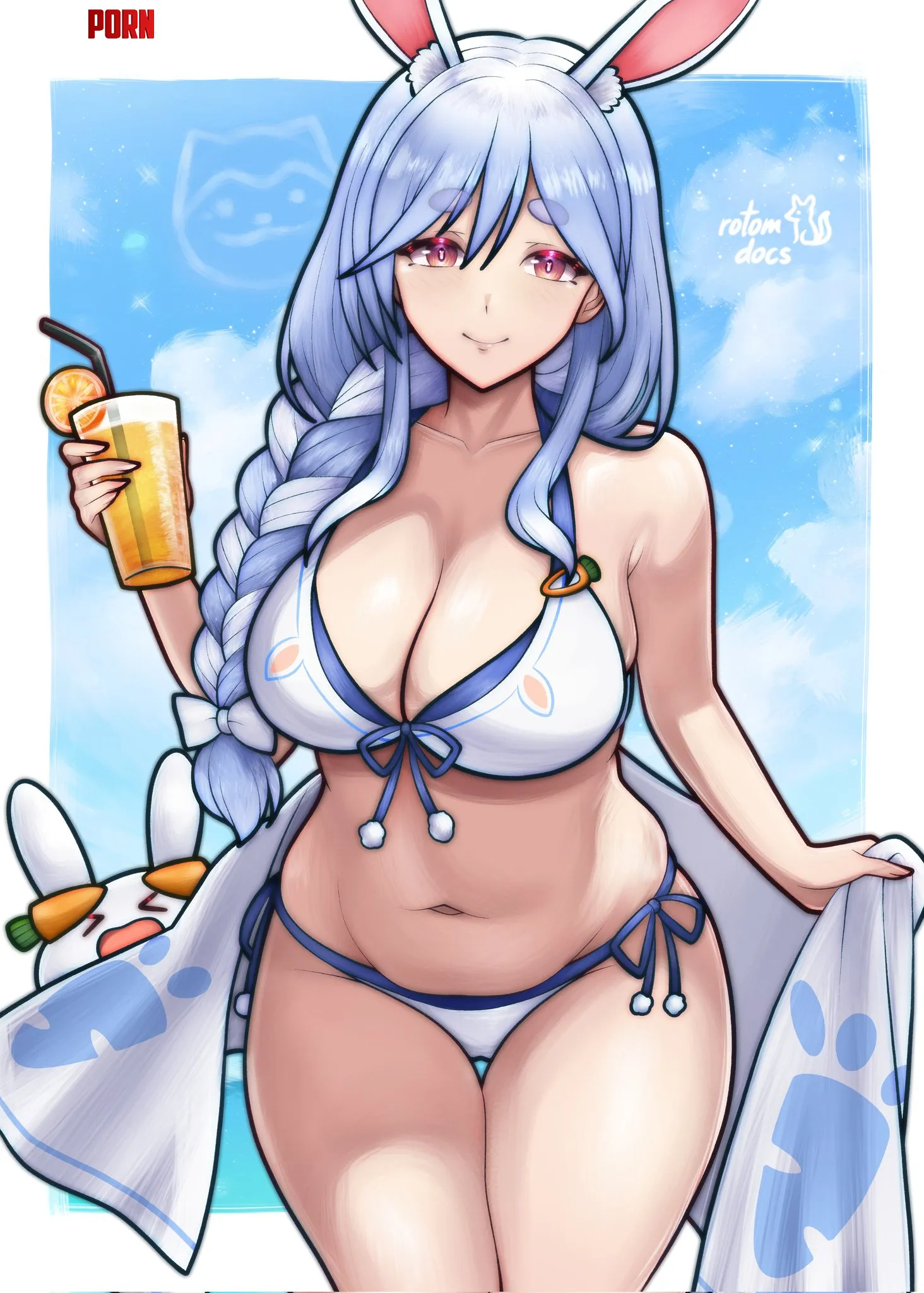 Pekomama (hololive) [rotomdocs 583] by peremptoryplay