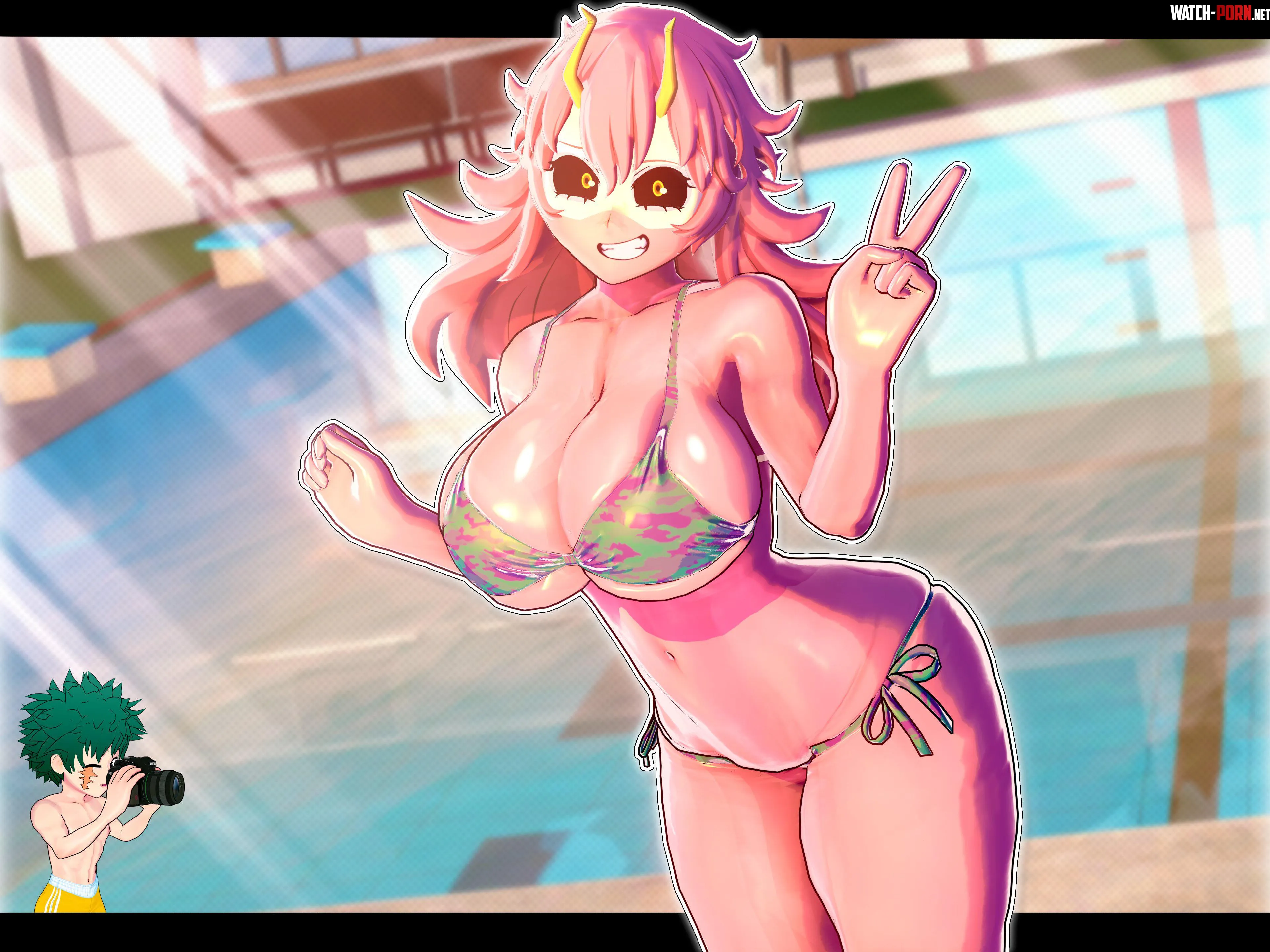 Mina doing a bikini shoot (Shawshank5) by MillionHypotheses