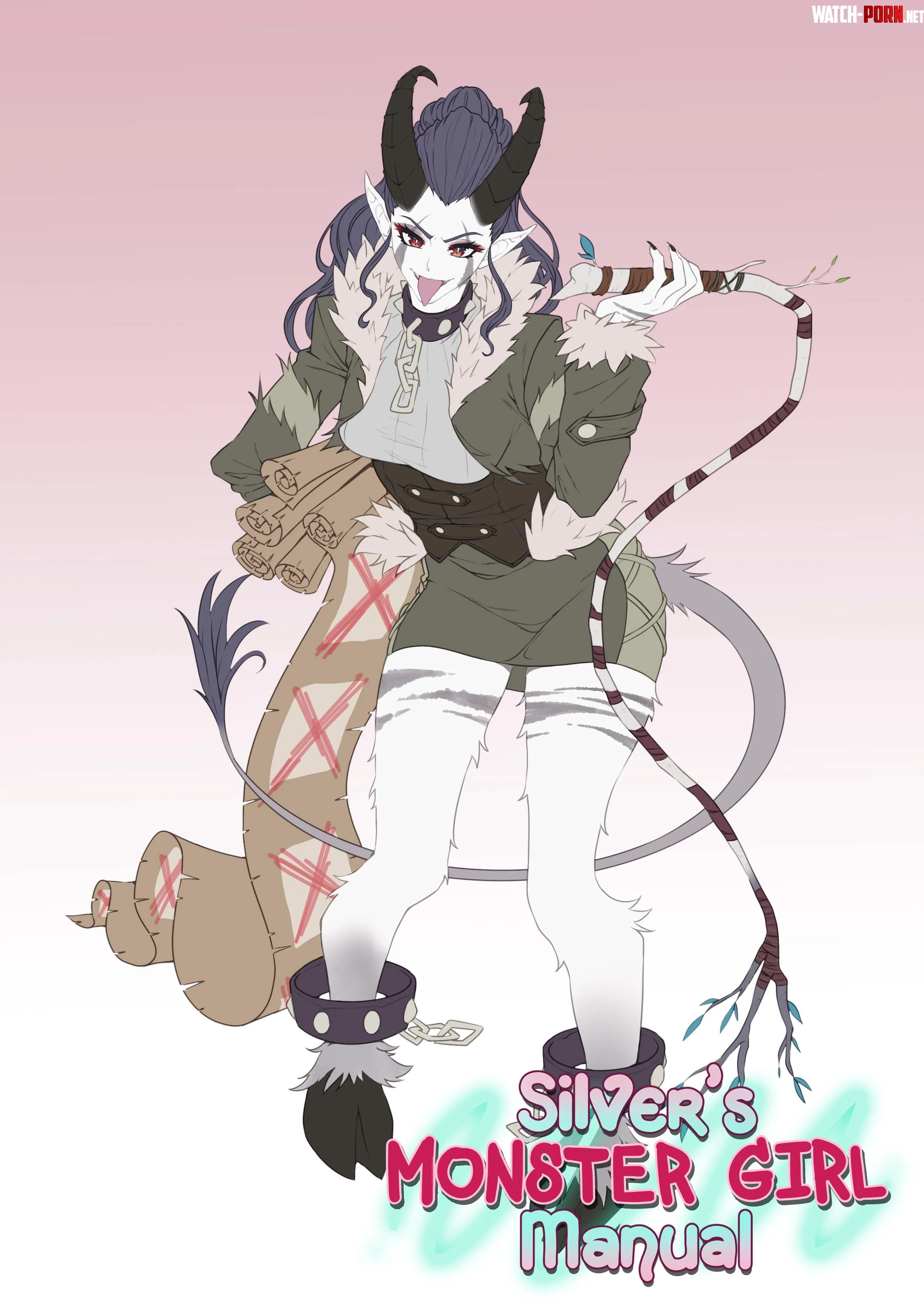 🍀Krampus! (from Silver's Monster Girl Manual) by Blaine_Simple