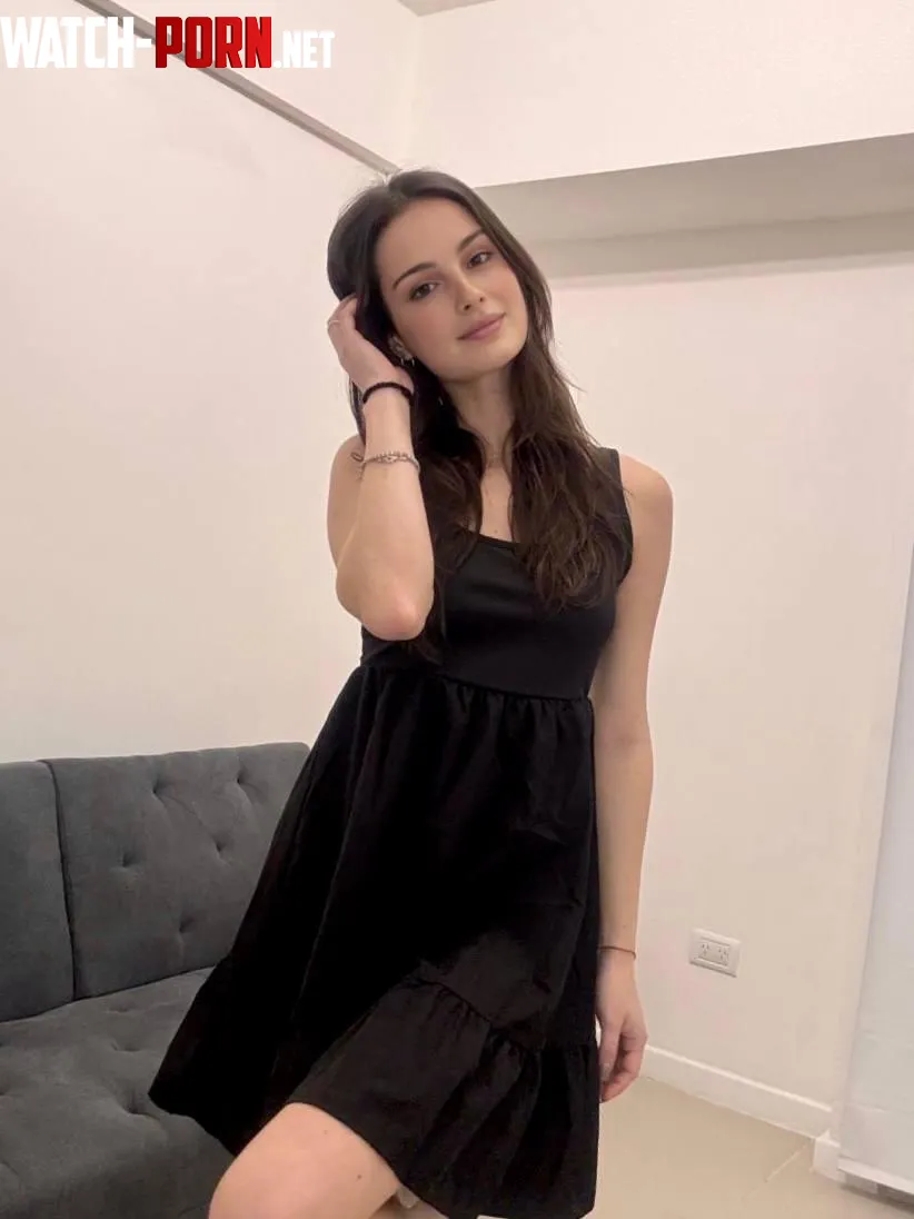 Feeling cute in my black dress by KissAndCursed