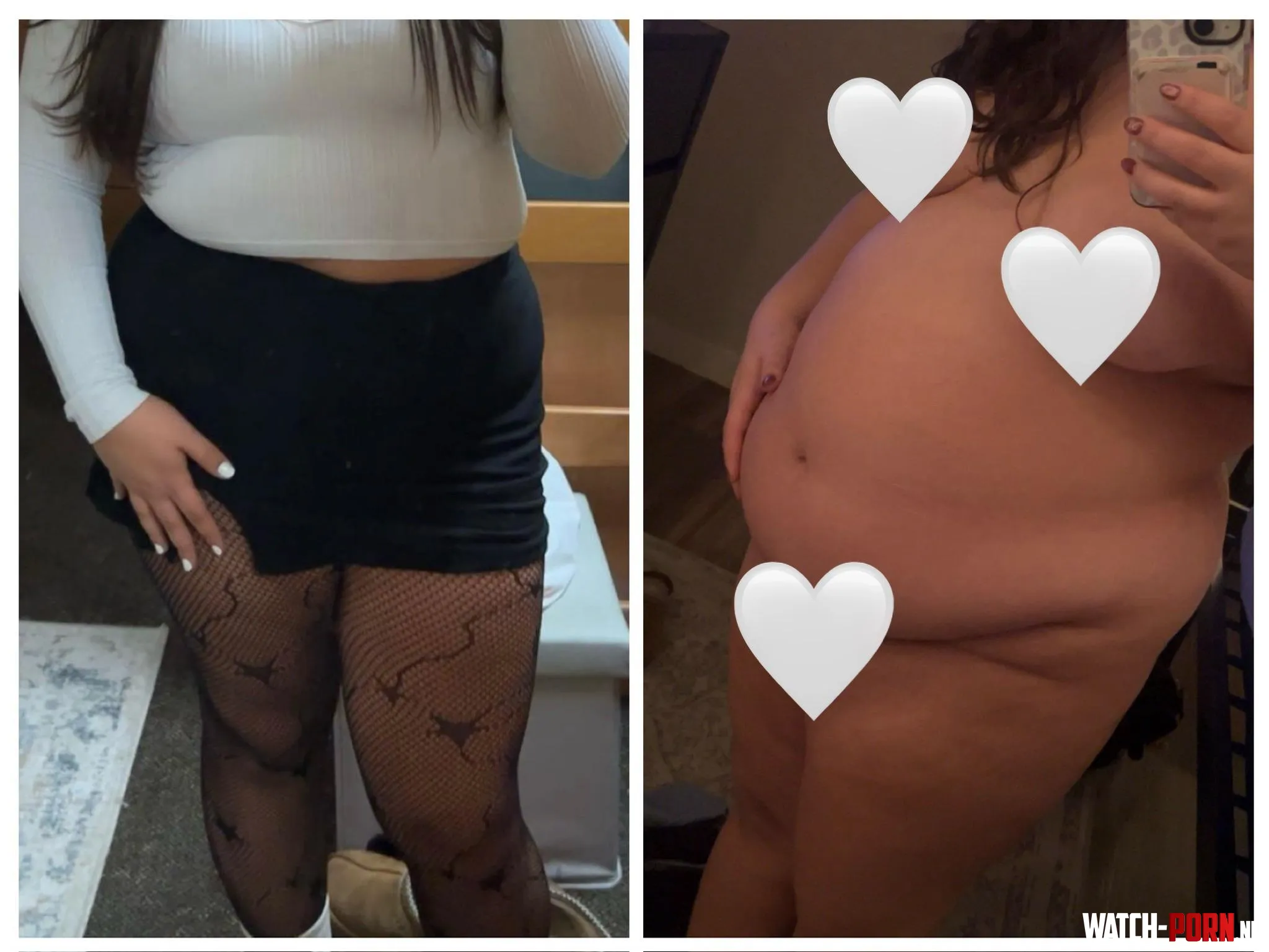 One year difference isn’t that noticeable… right? by Fatty_Lily