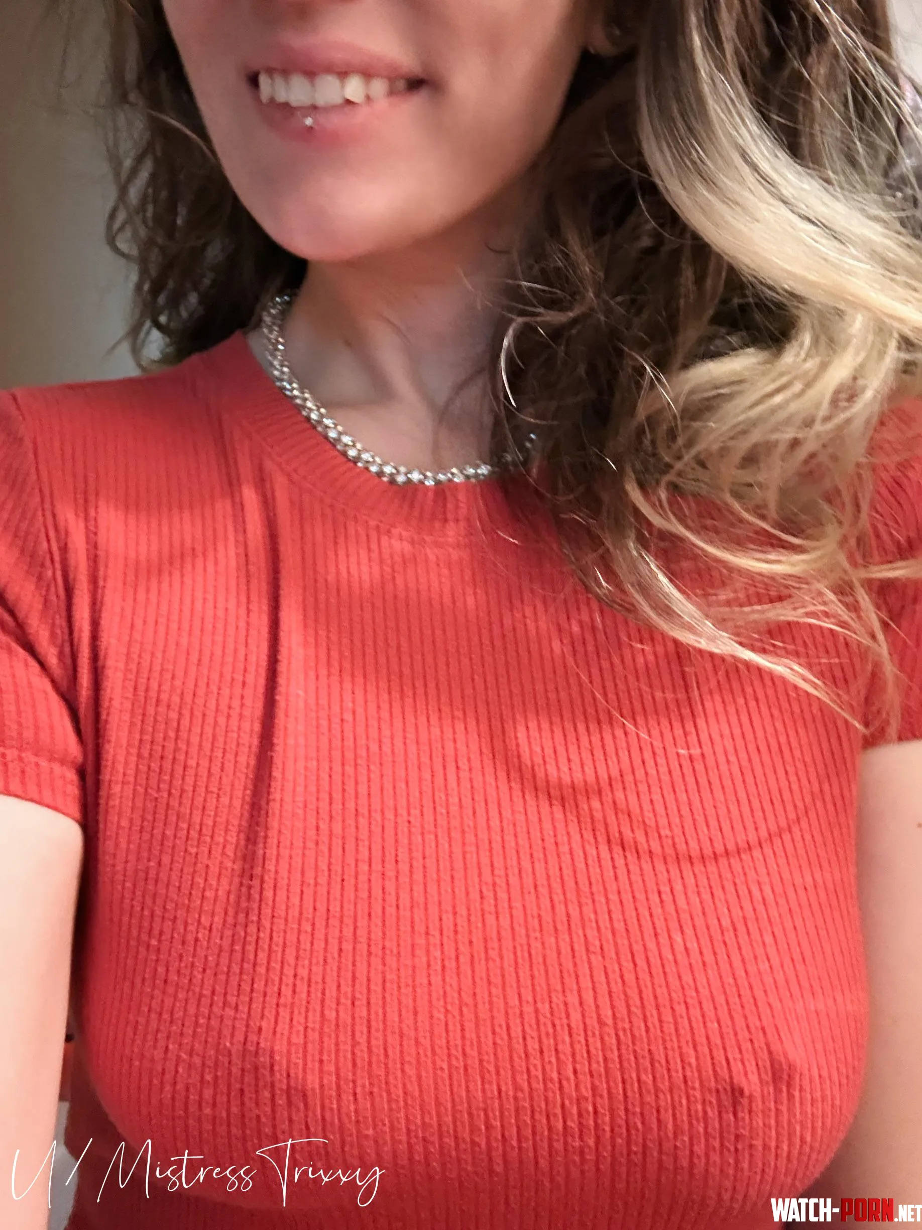 When you get back from Vacation- it’s a mandatory no bra day. 😌 by MistressTrixxy