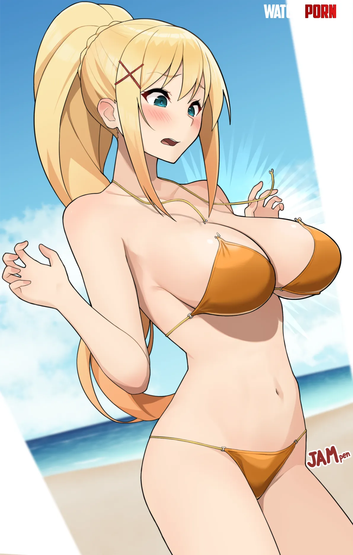 Bikini Darkness [Konosuba] by A_MASSIVE_PERVERT