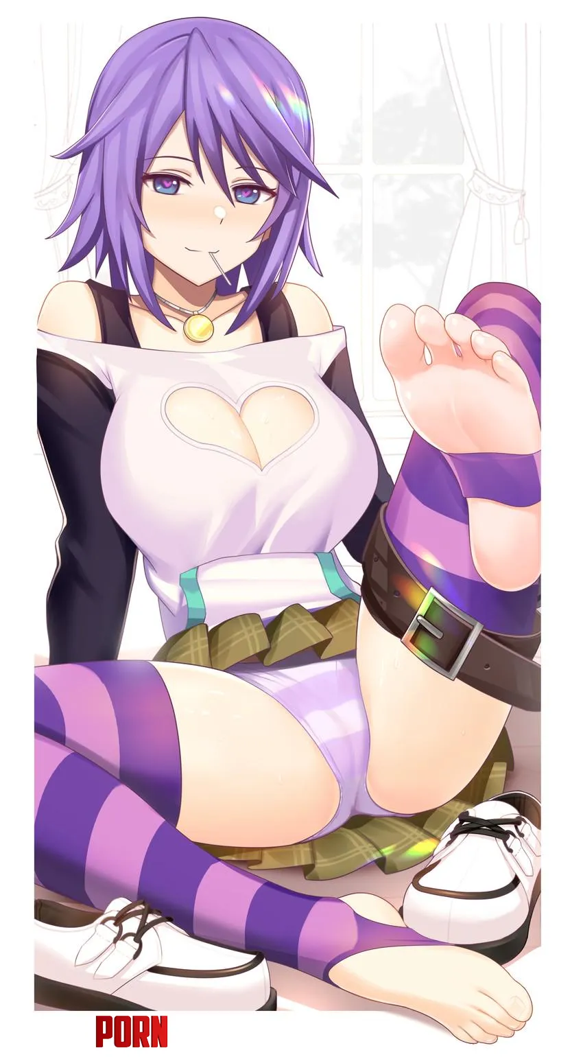 Mizore in purple by Somanycookies1