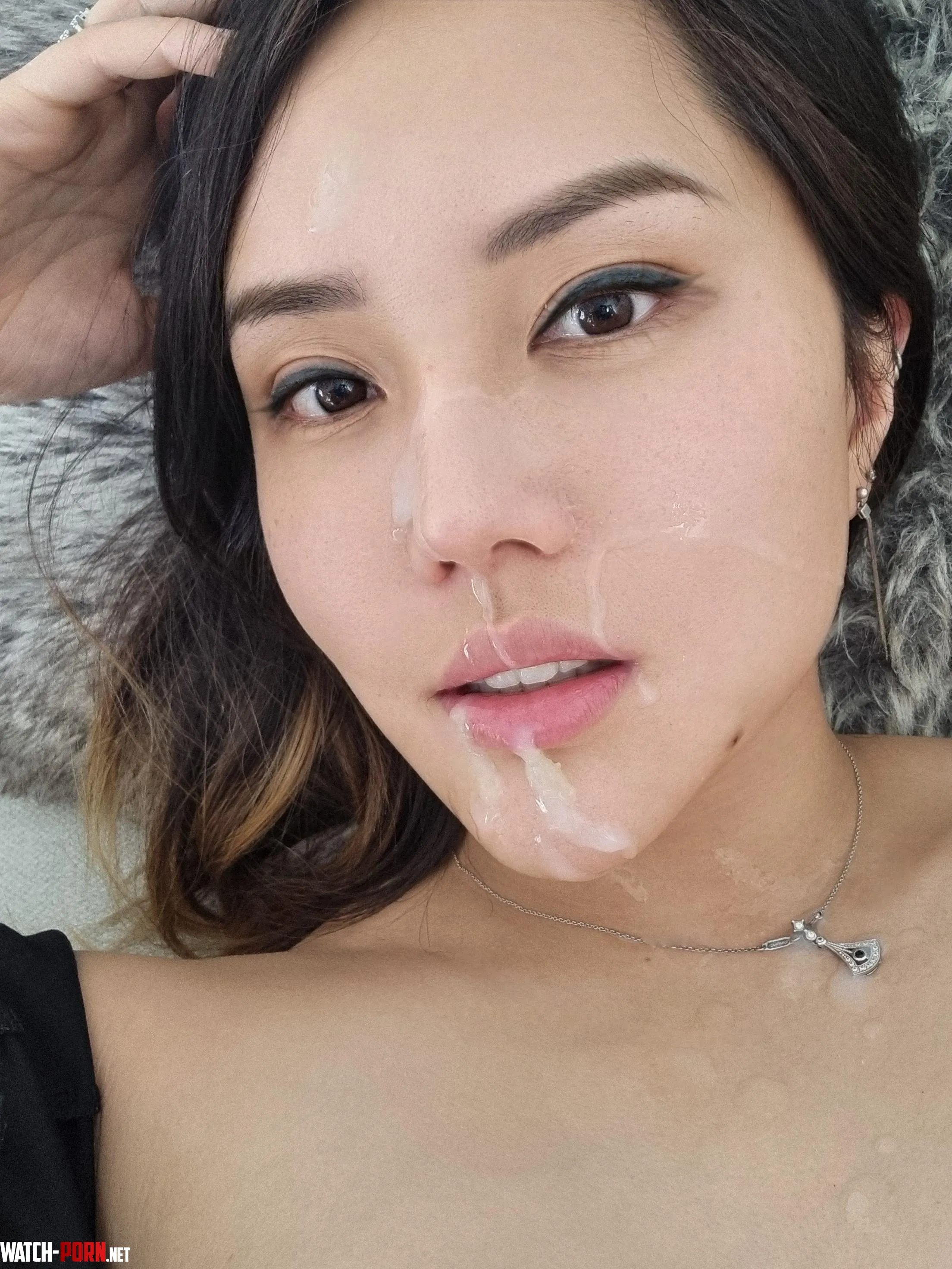 I felt like my makeup needed some cum today by lettuceown