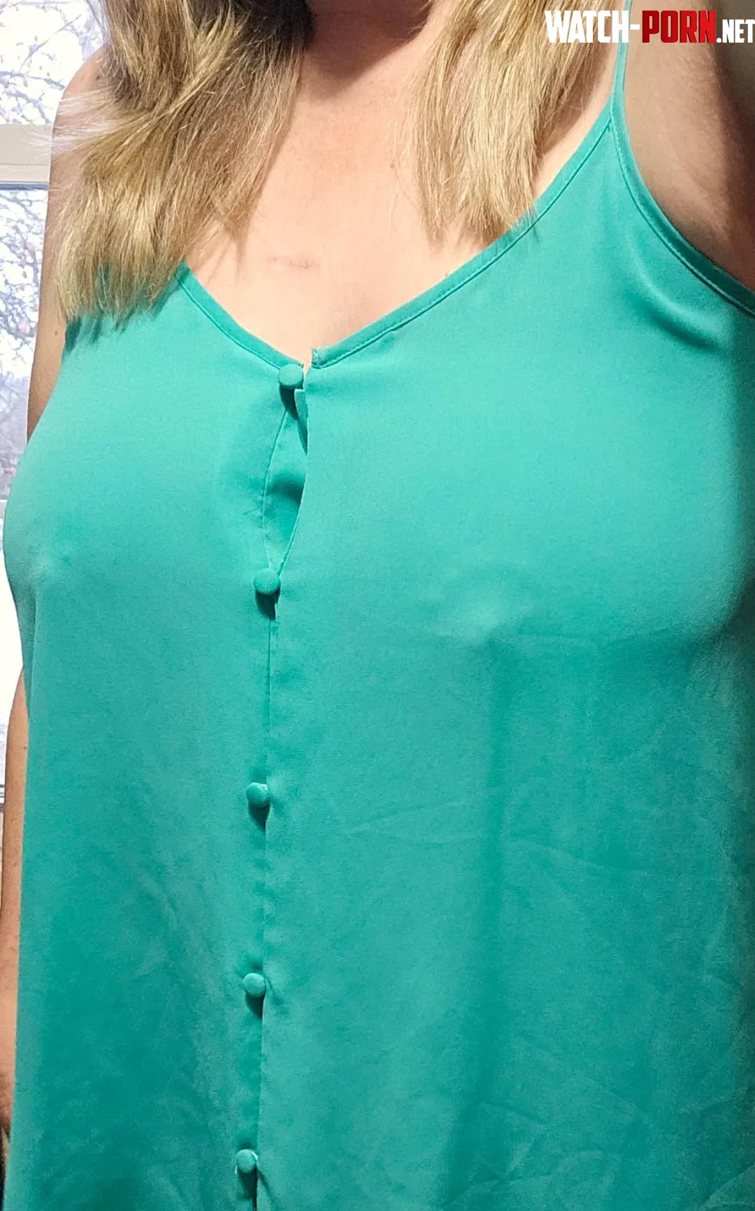 I love this turquoise color on me. Plus its so soft against my skin. by Easterniowahotwife