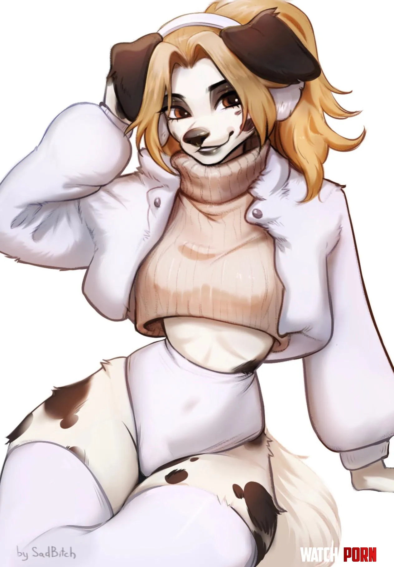 Winter outfit [Q] (art by me) by SadBitch_art