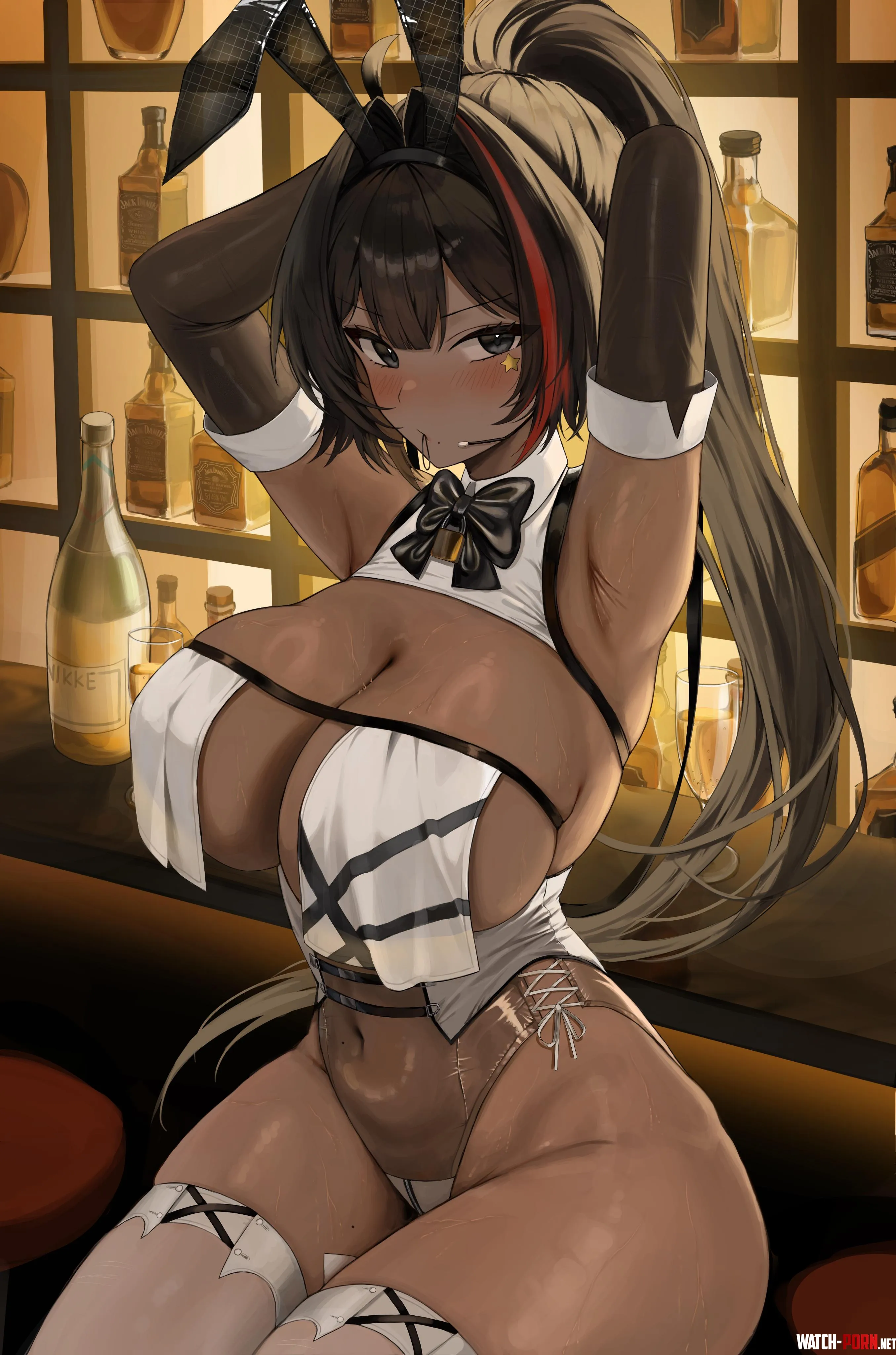 Bunny Bay Bar (Ponya 0000) [Goddess of Victory: Nikke] by llamanatee
