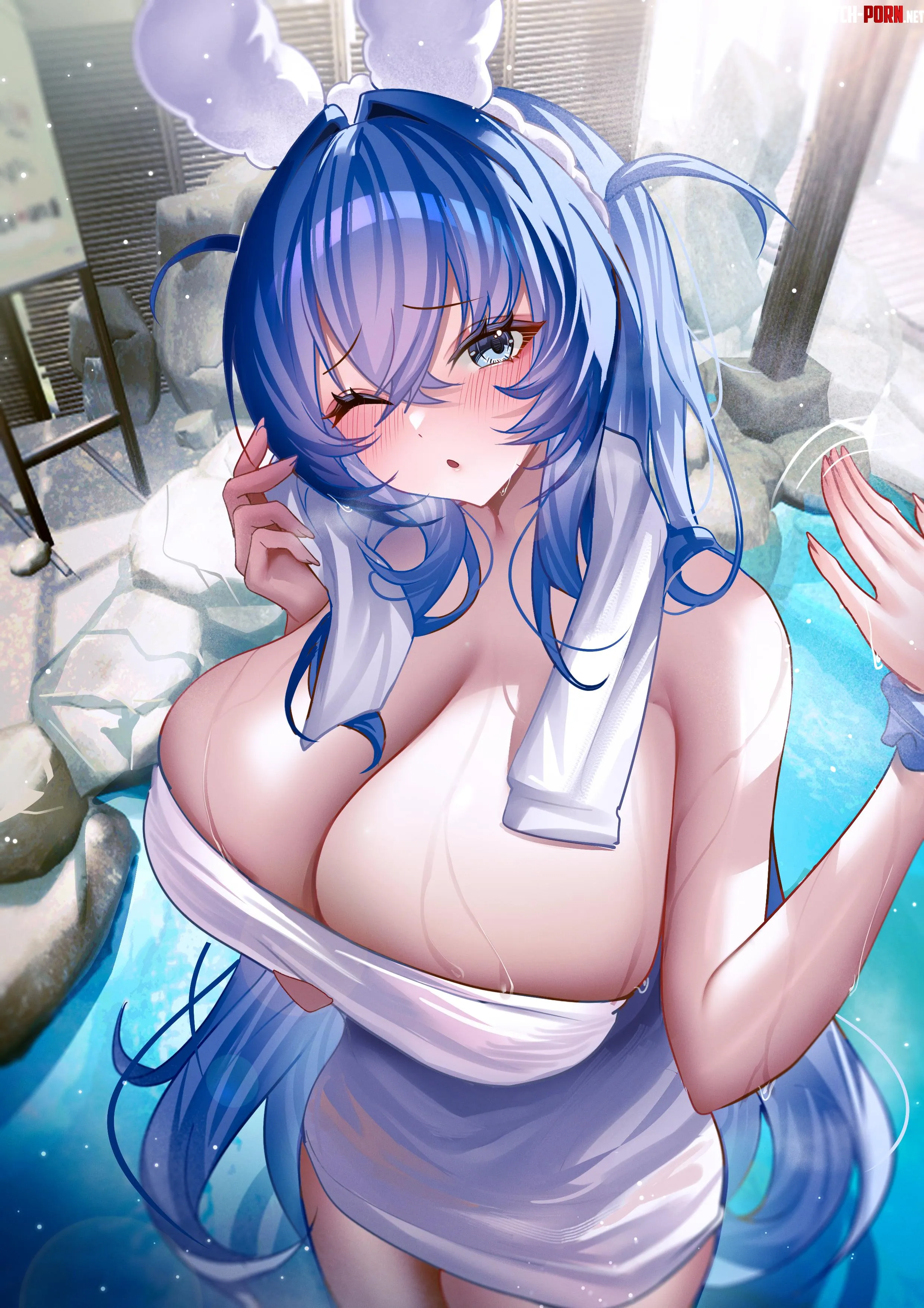 New Jersey with a towel (碳酸 / szmmm303) by elegantloveglimmer