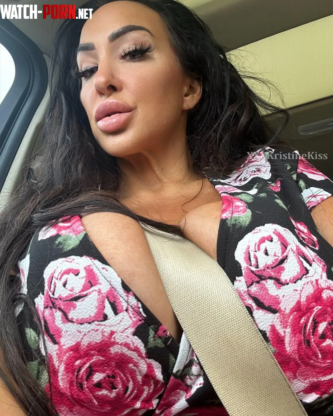 Ever been jealous of a seatbelt ;) by XXXKristineKiss