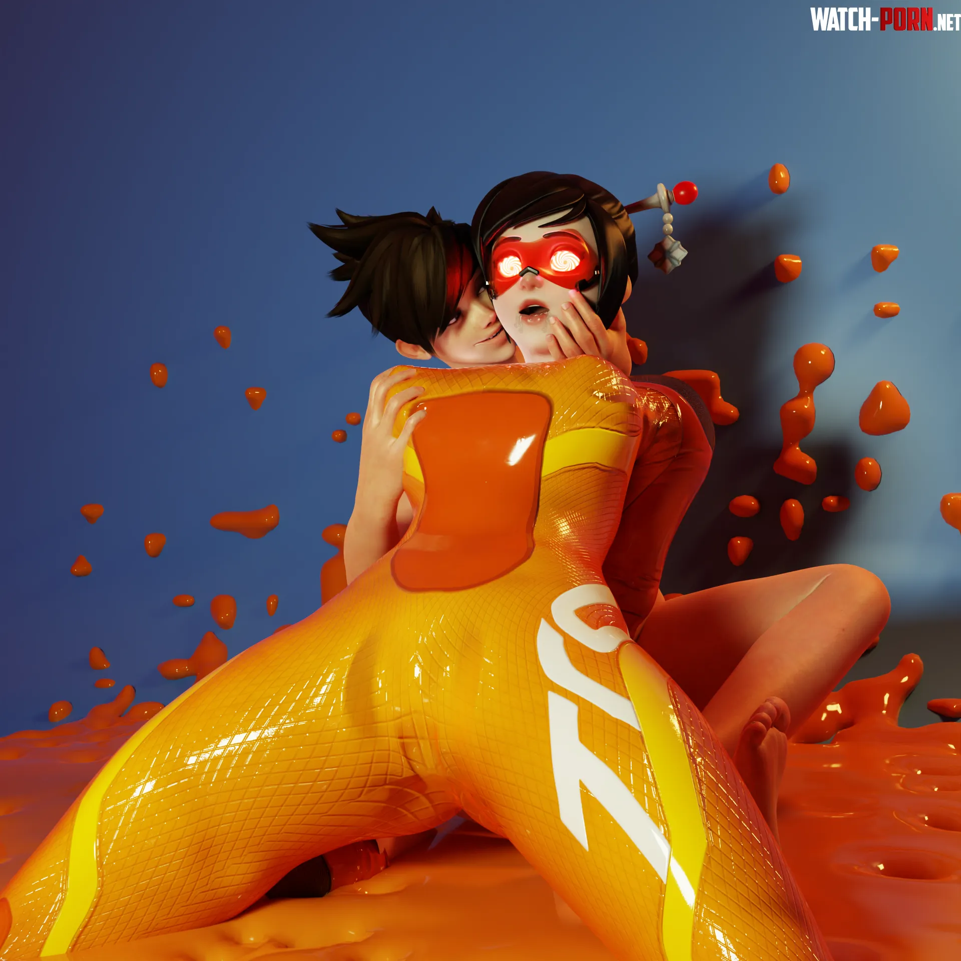 [seriiif] (Overwatch) Mei's new suit by ShinyLatexFemboy