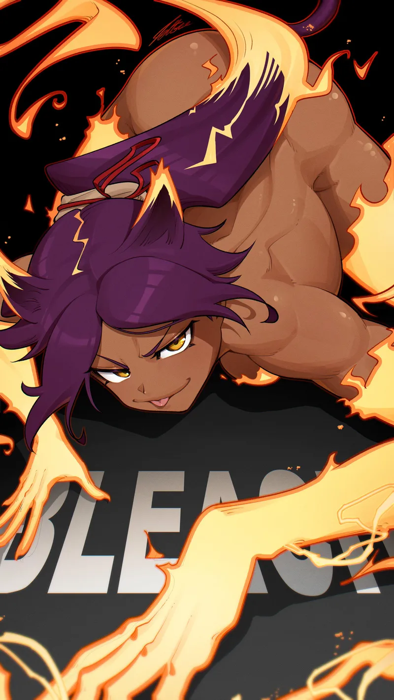Thumbnail Sensual Yoruichi Art by Tettoradraws | Familiar-Turnover-39
