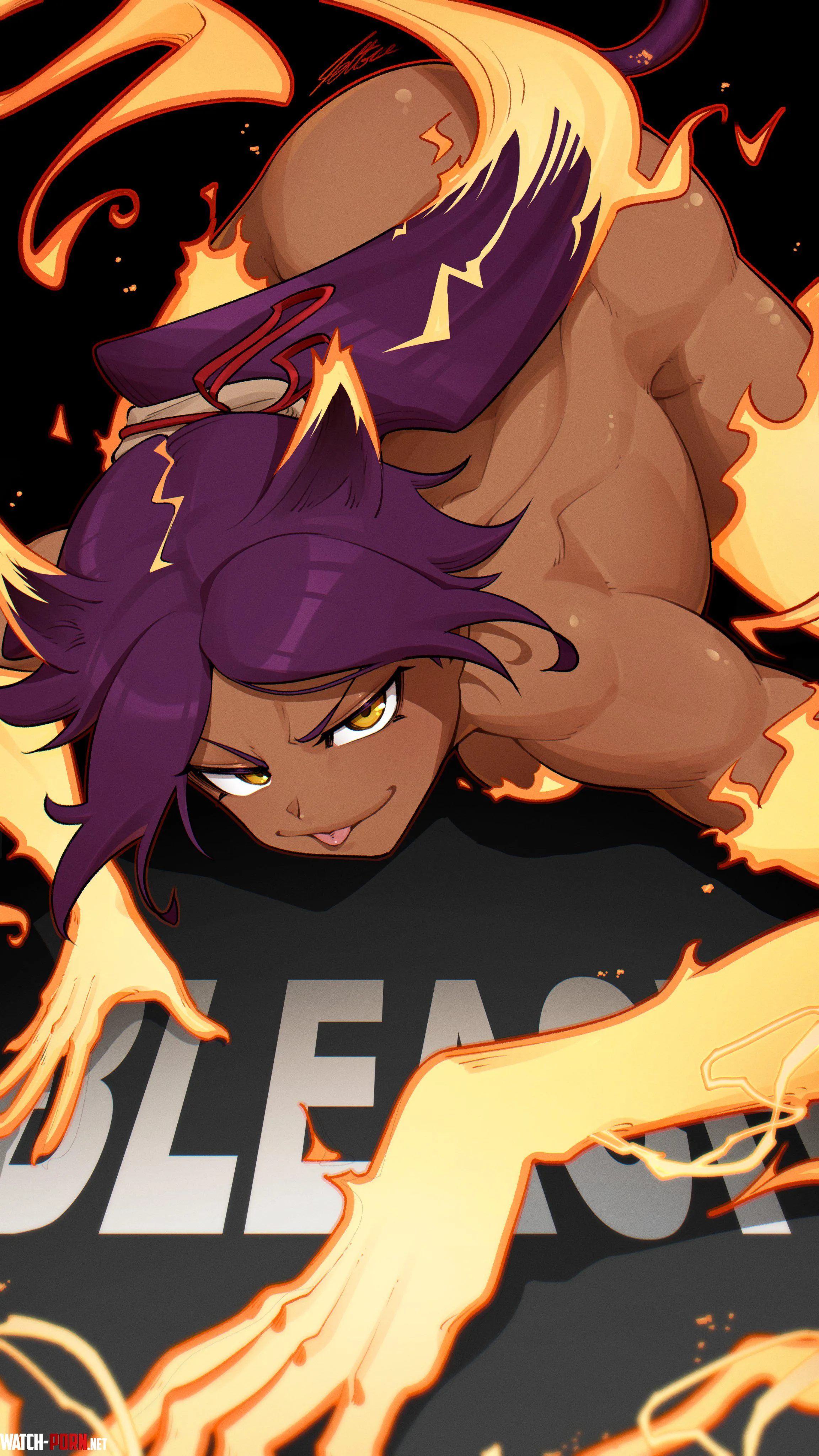 Yoruichi by Tettoradraws by Familiar-Turnover-39
