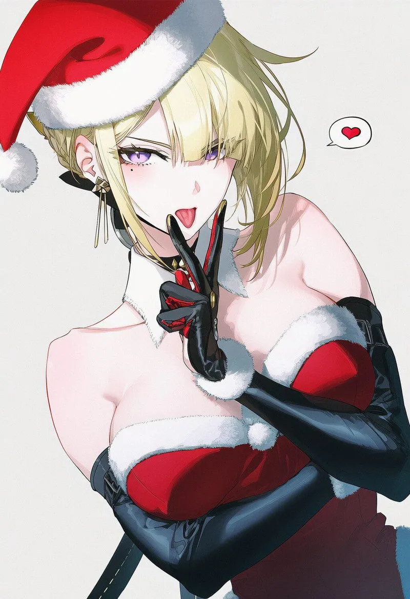 Thumbnail Santa Evelyn from Zenless Zone Zero by WoolsonDaSheep