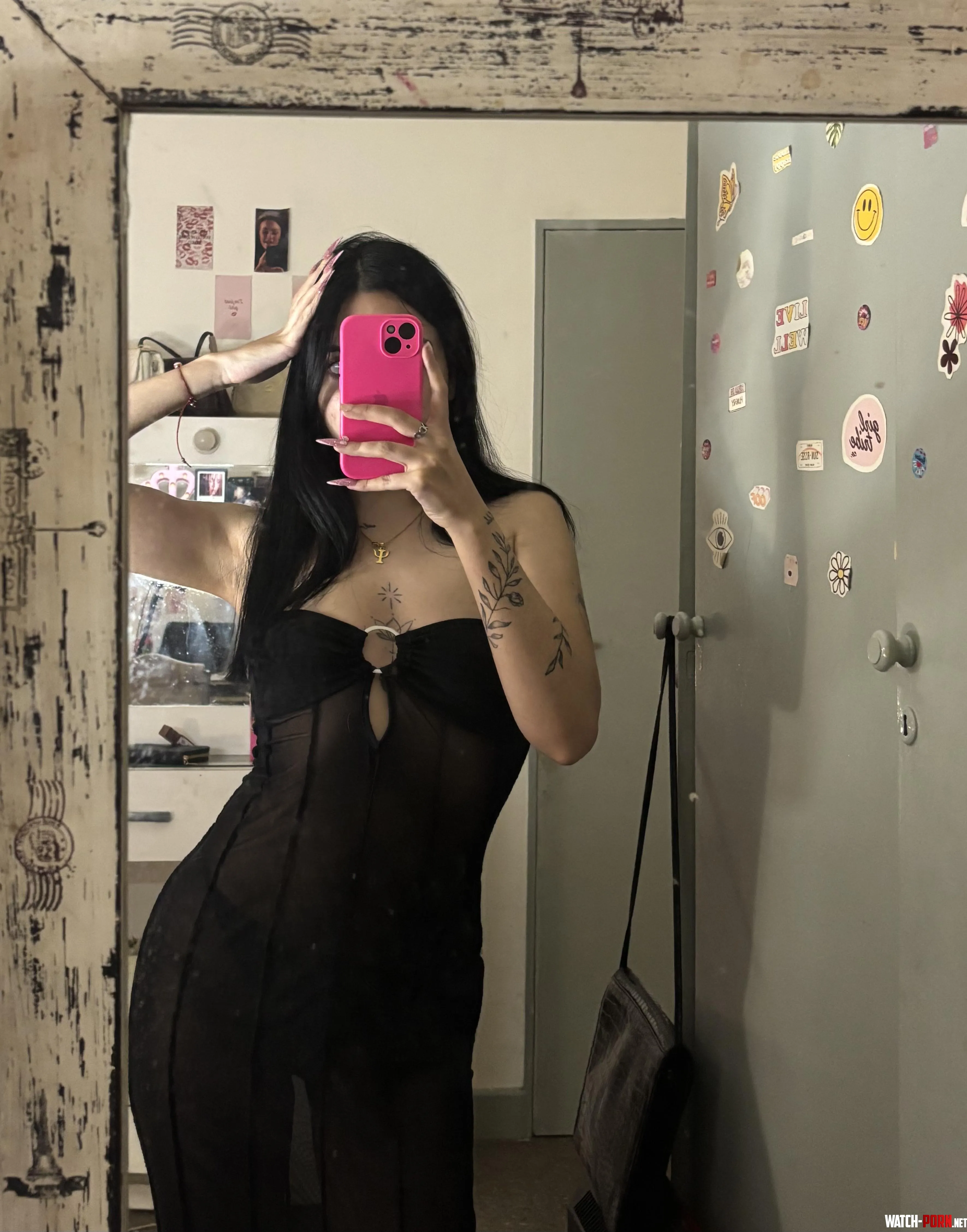 Can you resist it when my dress clings just right? by NyxArrie