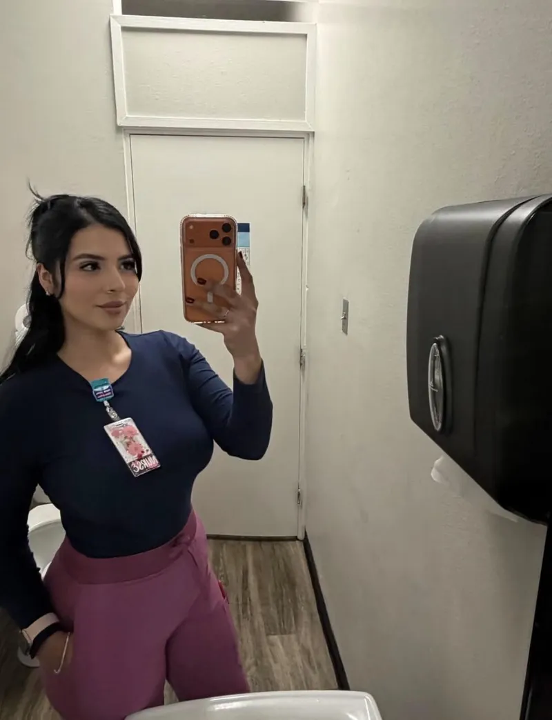 Thumbnail Busty Nurse: playanesee's Reviving Look in 2busty2hide