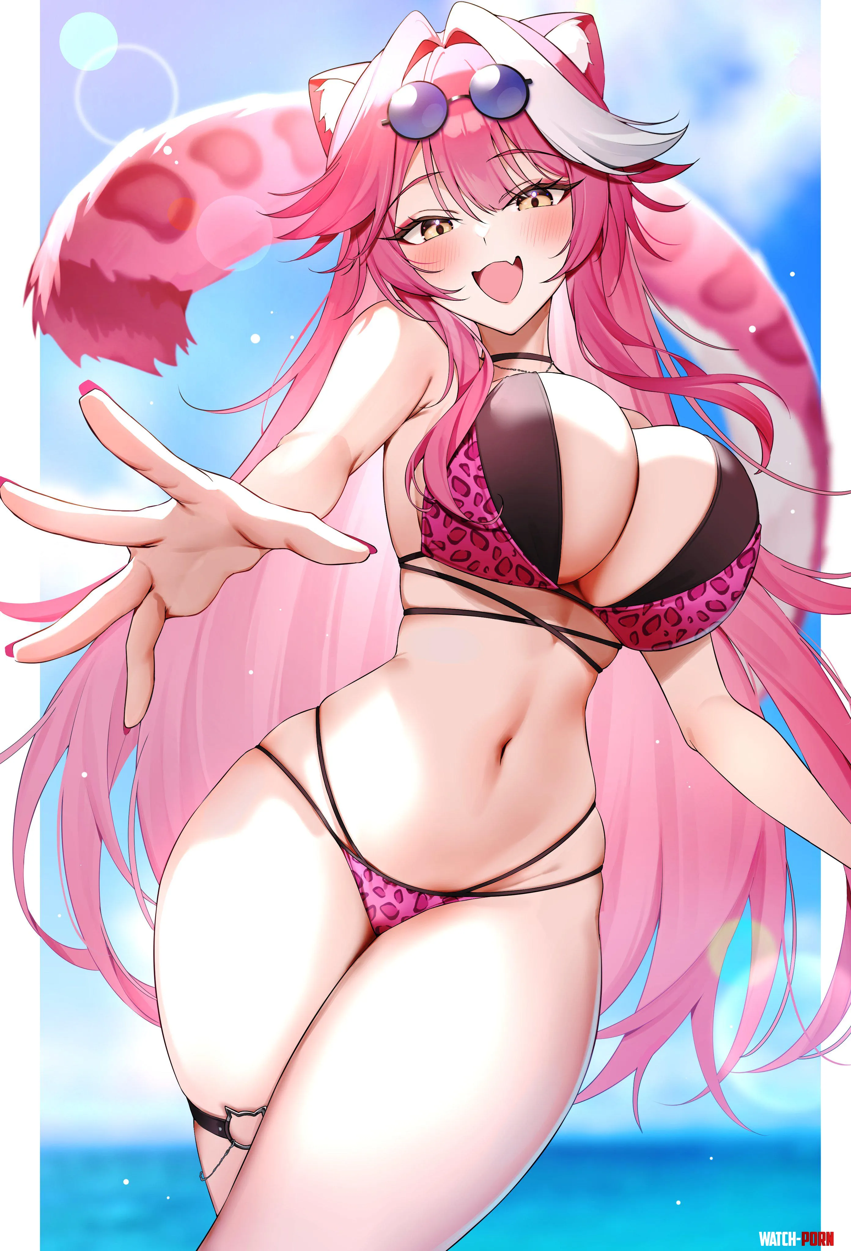 Raora outstretched arm (がわわわ / gawa_wawa) by elegantloveglimmer