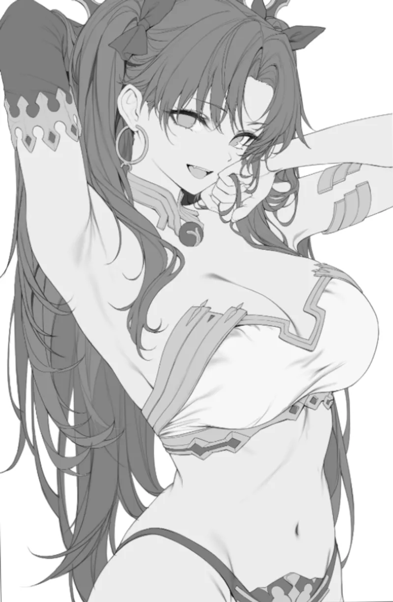 Thumbnail Tasty Pit Alert: Ishtar's Smoothness Revealed | iwantyoutostay0 | animearmpits