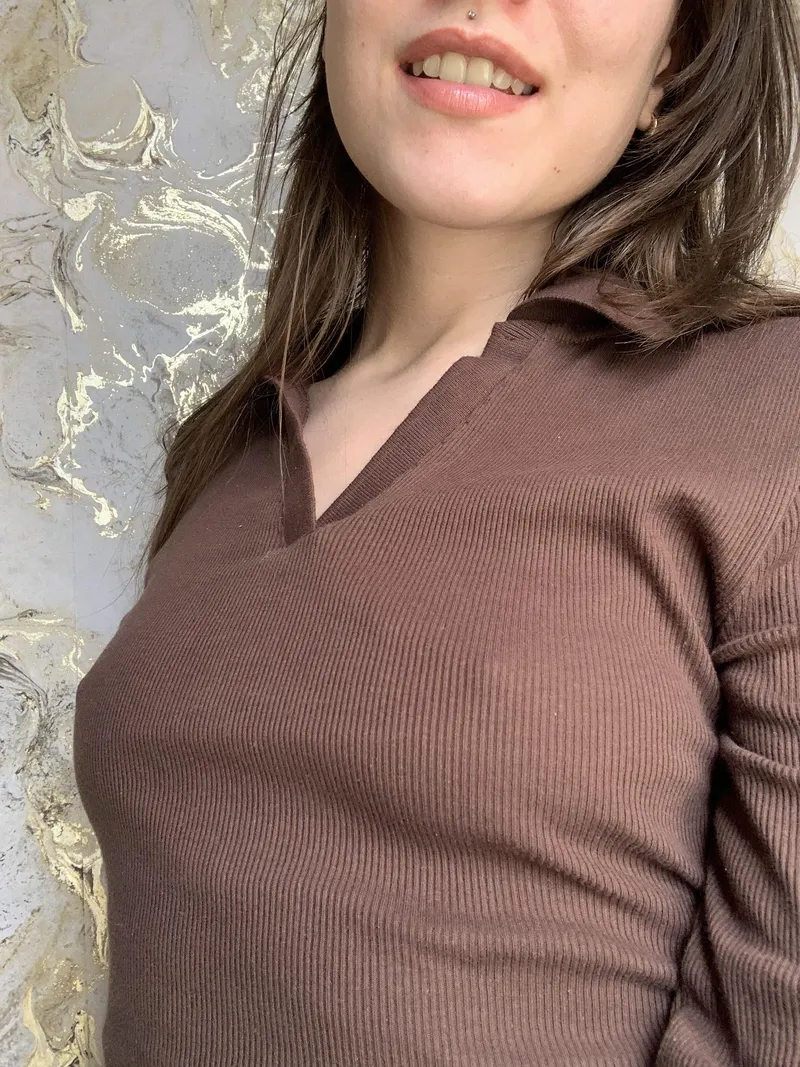 Thumbnail Customer Delight: BabySparkleGirl's Braless Charm