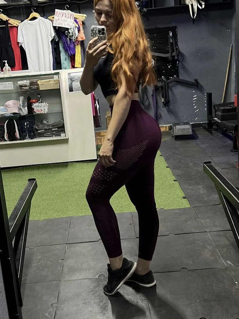 Thumbnail Confident in Sporty Shorts: A Stylish Move by Gorgeous-Jessica