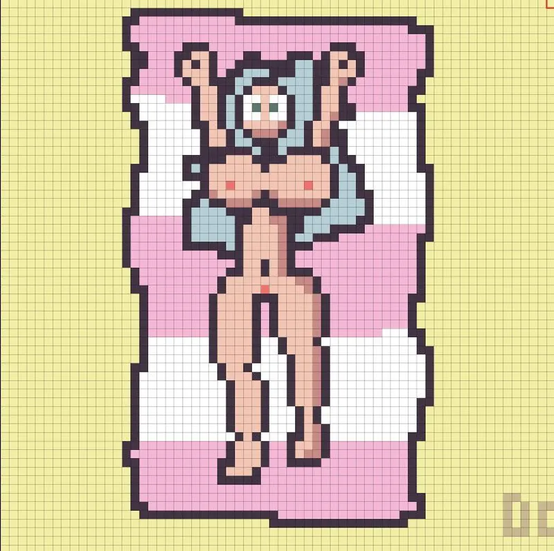 Thumbnail Turbulent_Front_2000 Showcases First Pixel Art Creation in PixelArtNSFW