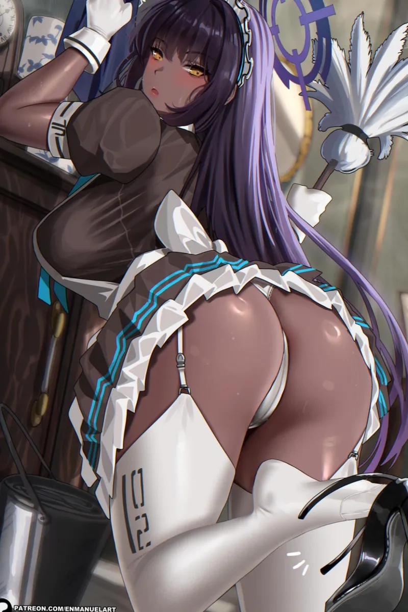 Thumbnail Maid Karin [Blue Archive] by Vishopusolasag | ecchi