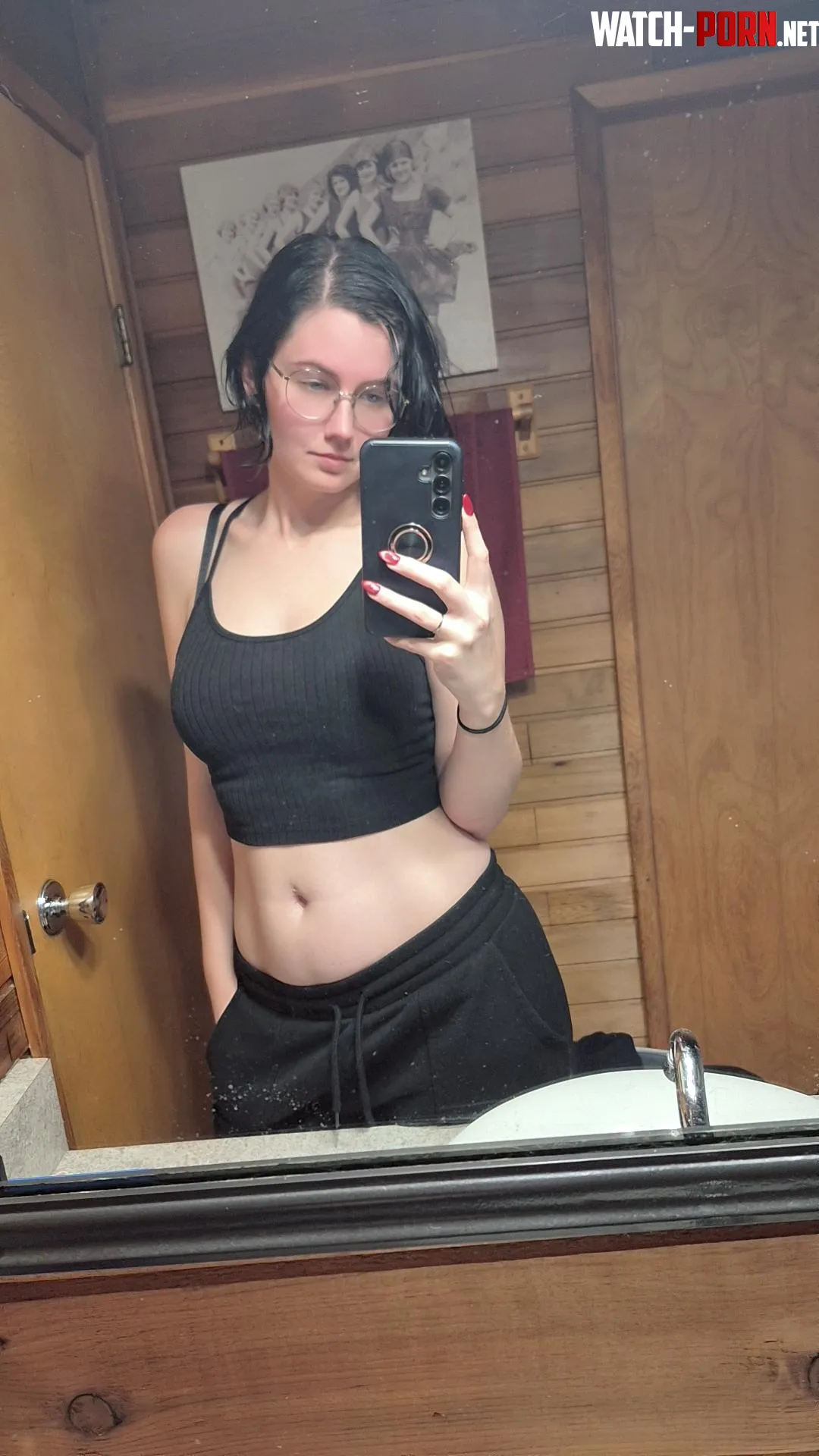 My favorite crop top 🖤 by Jess_Rabbit6162