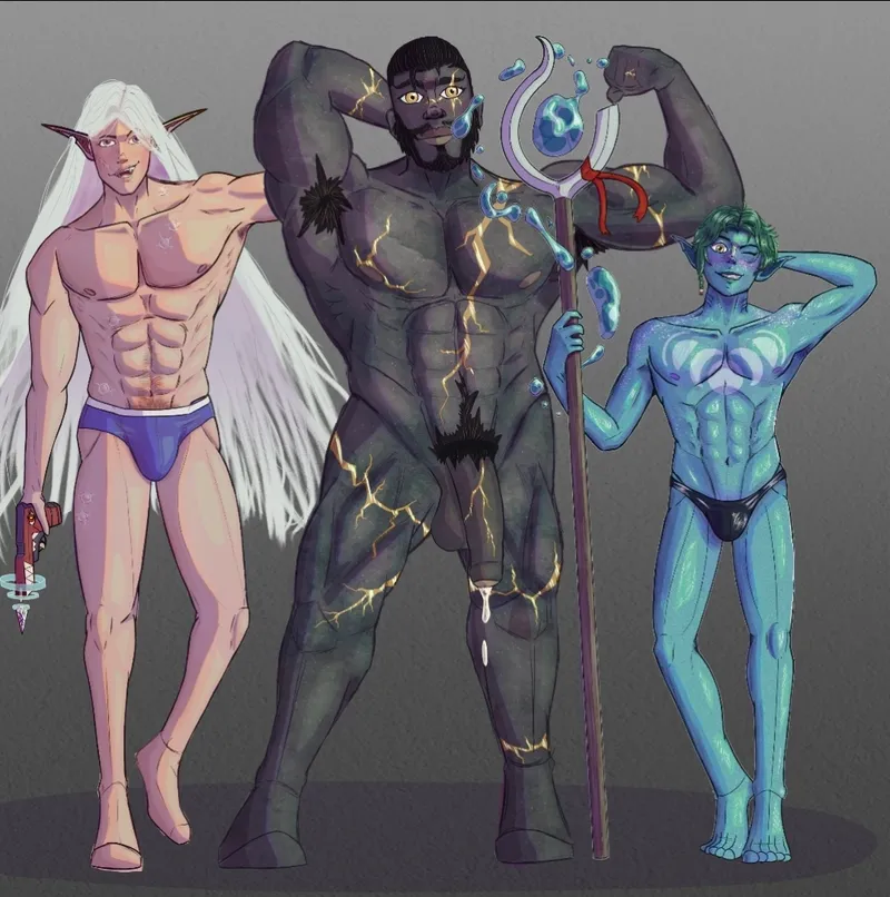 Thumbnail Enjoy My Newest Drawing of a Sexy Bara Man: By Even_Reception_9135