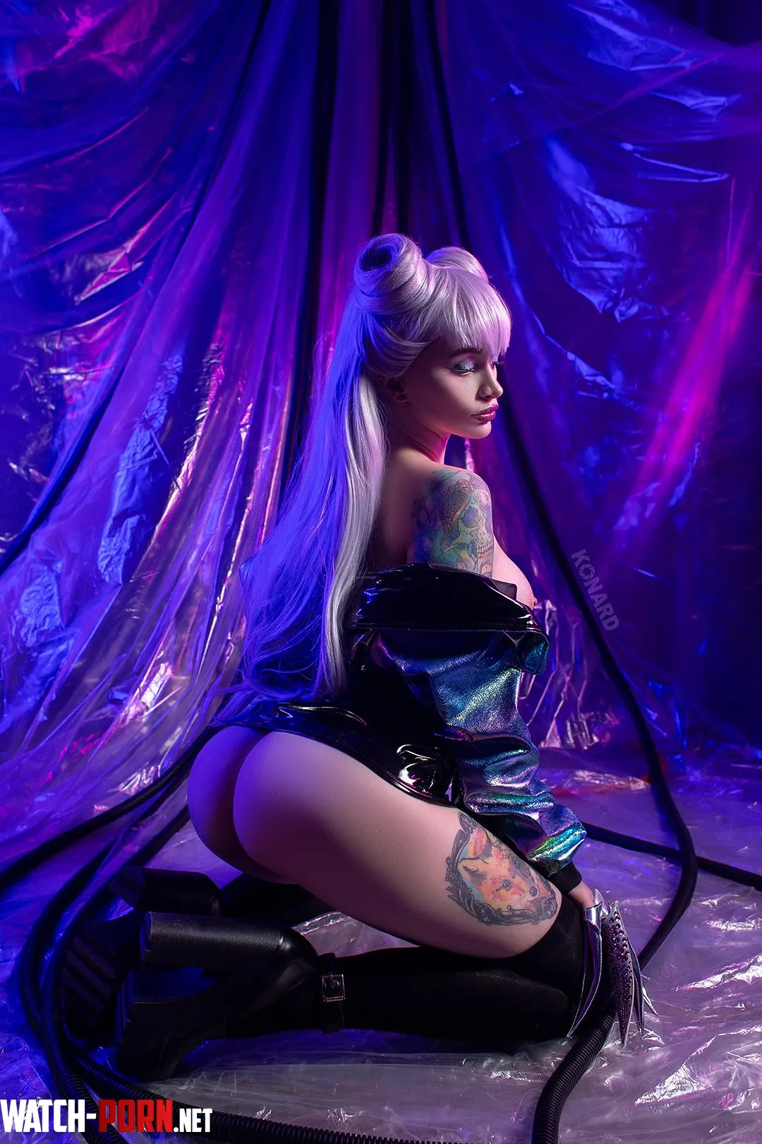 Evelynn from League Legends by Leah Meow by soft_sapphire