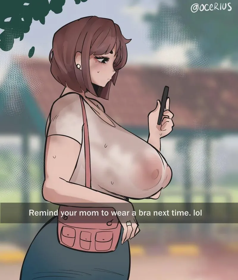 Thumbnail Mom forgot her bra by honey_temptt