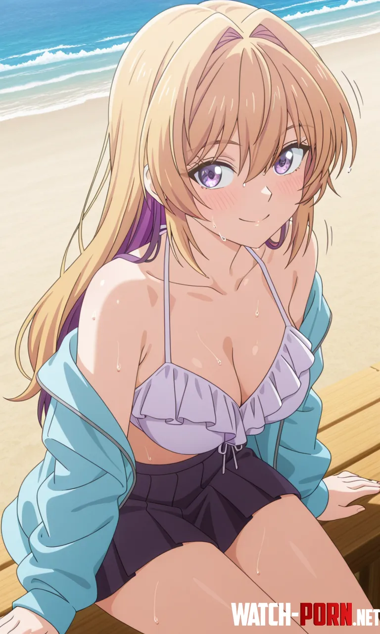 Azusa Kannawa [My Awkward Senpai] by WoolsonDaSheep