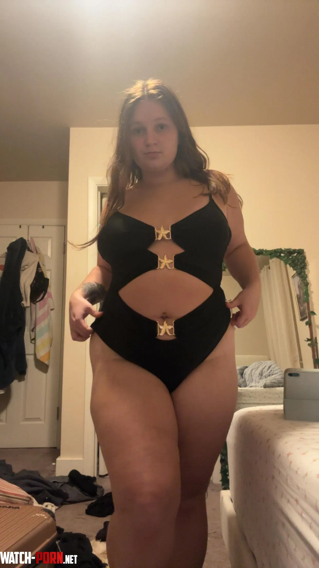 Cute one piece swimming suit 😆 by WendyBerries