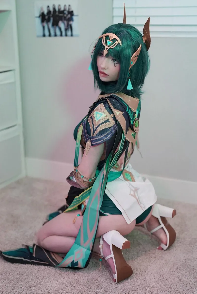 Thumbnail Smeepsi Portrays Nefer in Stunning Cosplay Art by Smeepsx