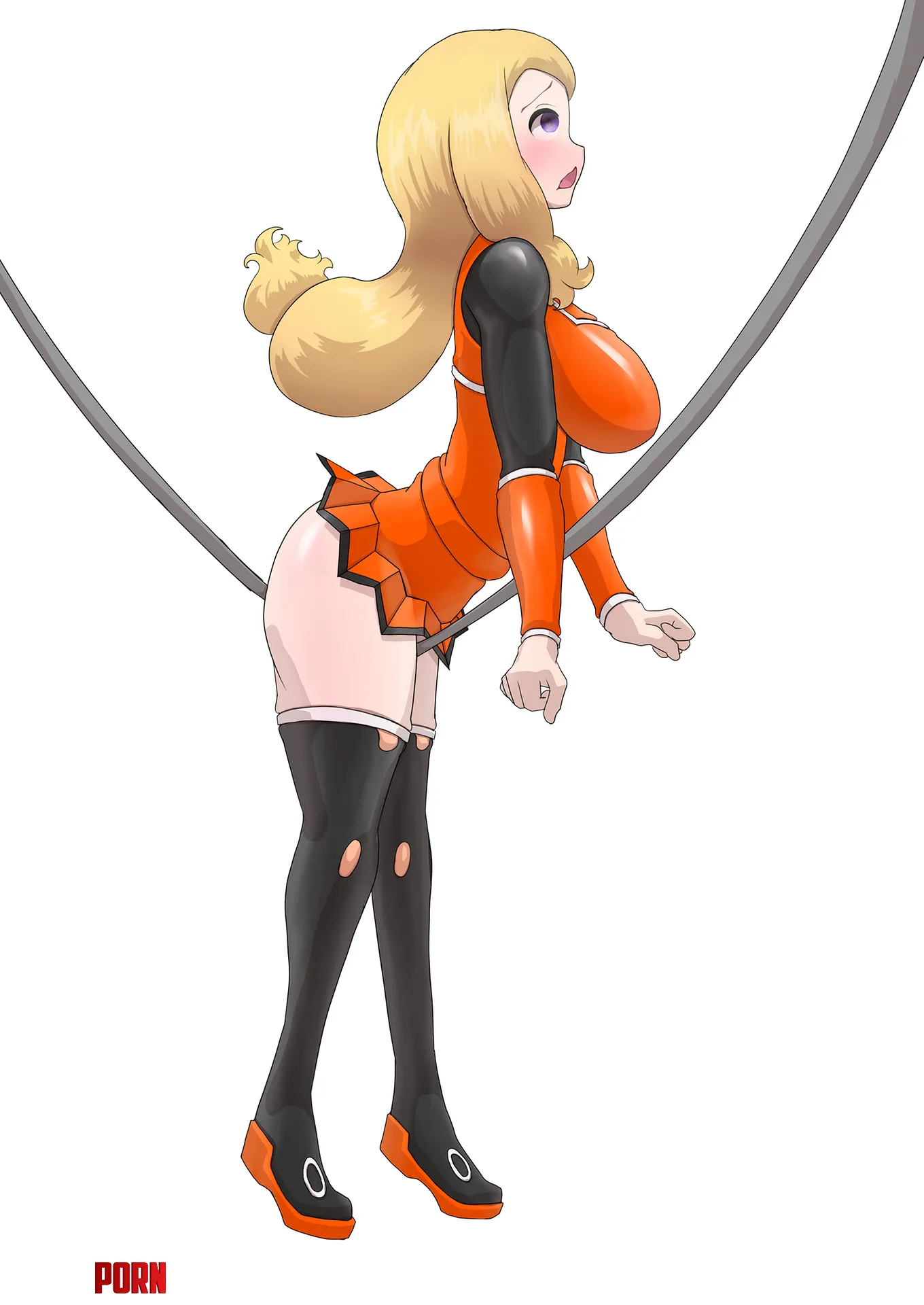 Serena act-play over cable [Pokémon XYZ] by LovThat-KalosianGirl