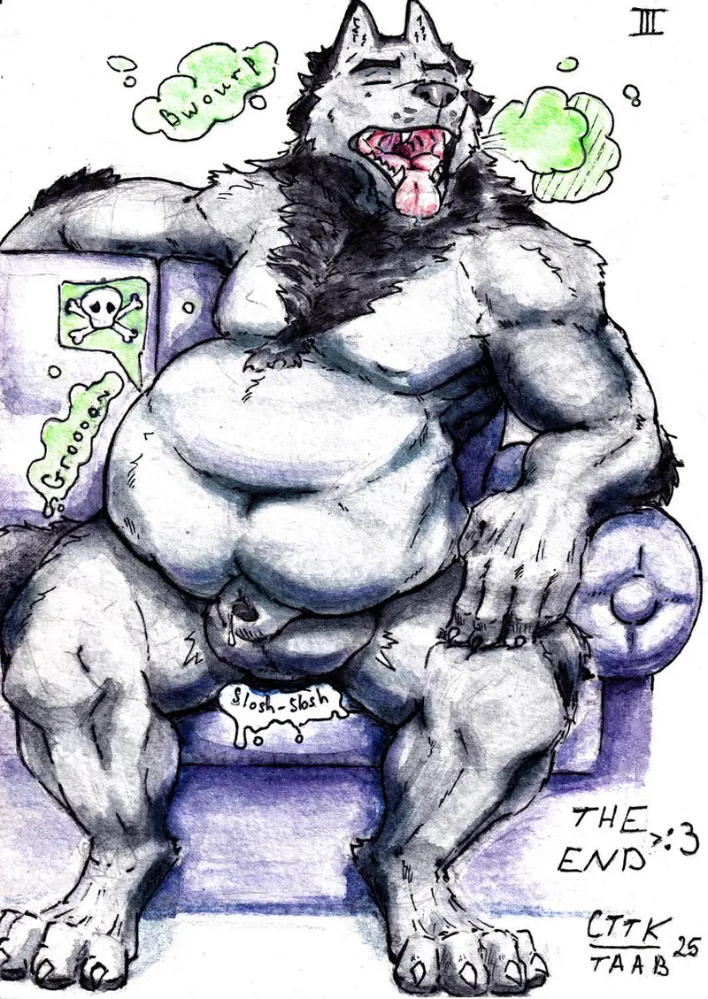 Thumbnail Werewolf Digests and Cums: A Unique Vore Encounter