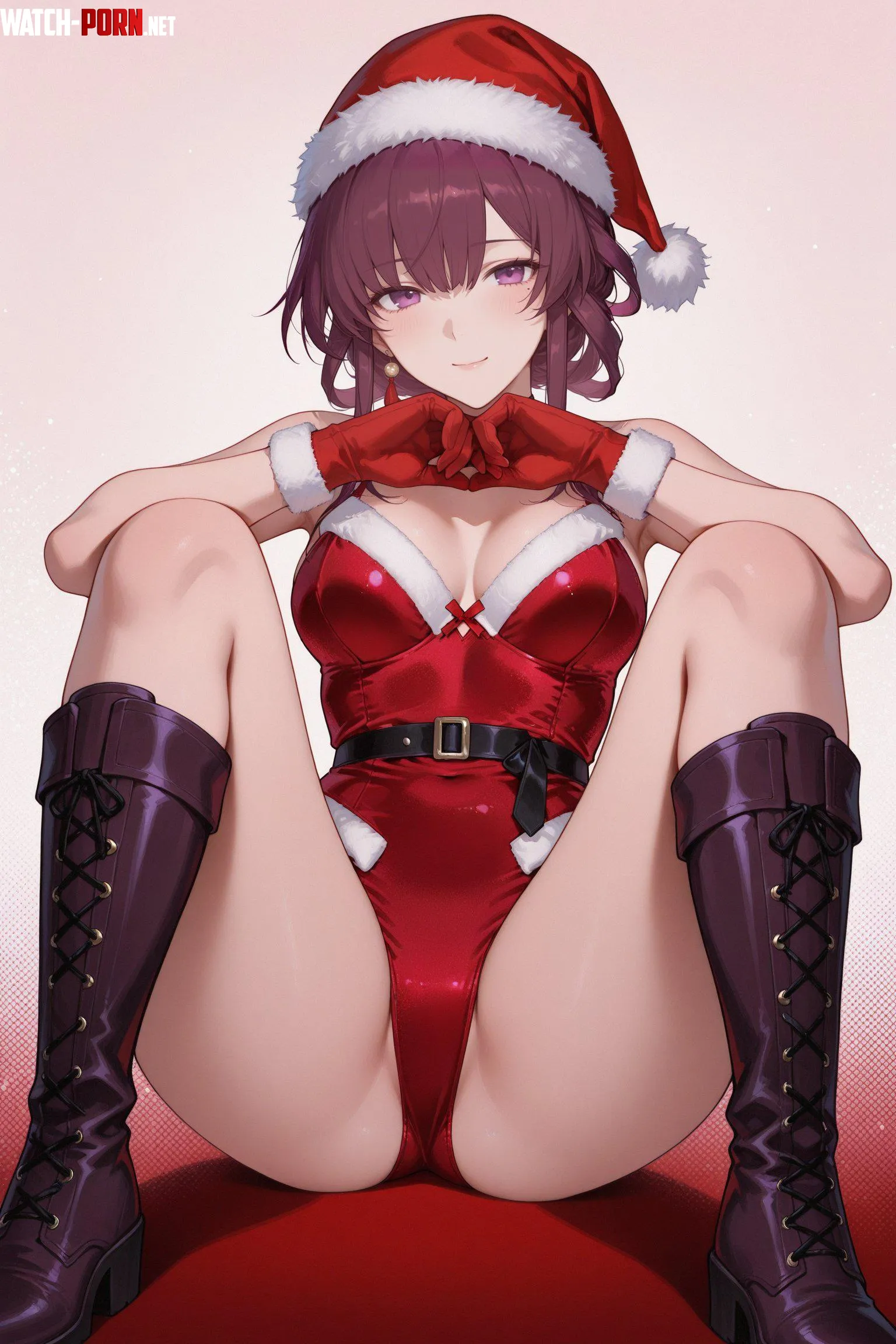 Santa Kafka [Honkai Star Rail] by WoolsonDaSheep