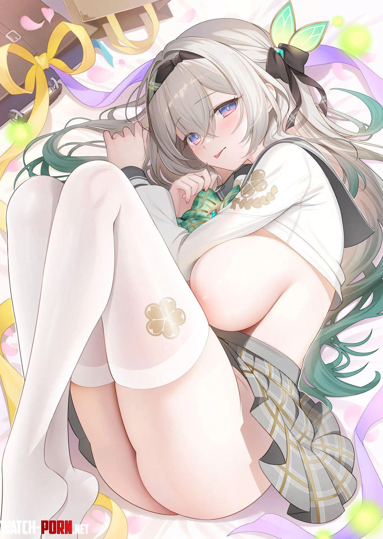 Firefly lifts shirt (m1k0neko) [Honkai Series / Honkai: Star Rail] by elegantloveglimmer