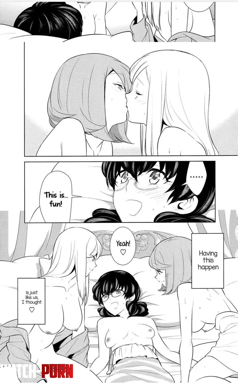 [Watashi no Shumi tte Hen Desu ka?] I love threesome by FewMacaroon8917