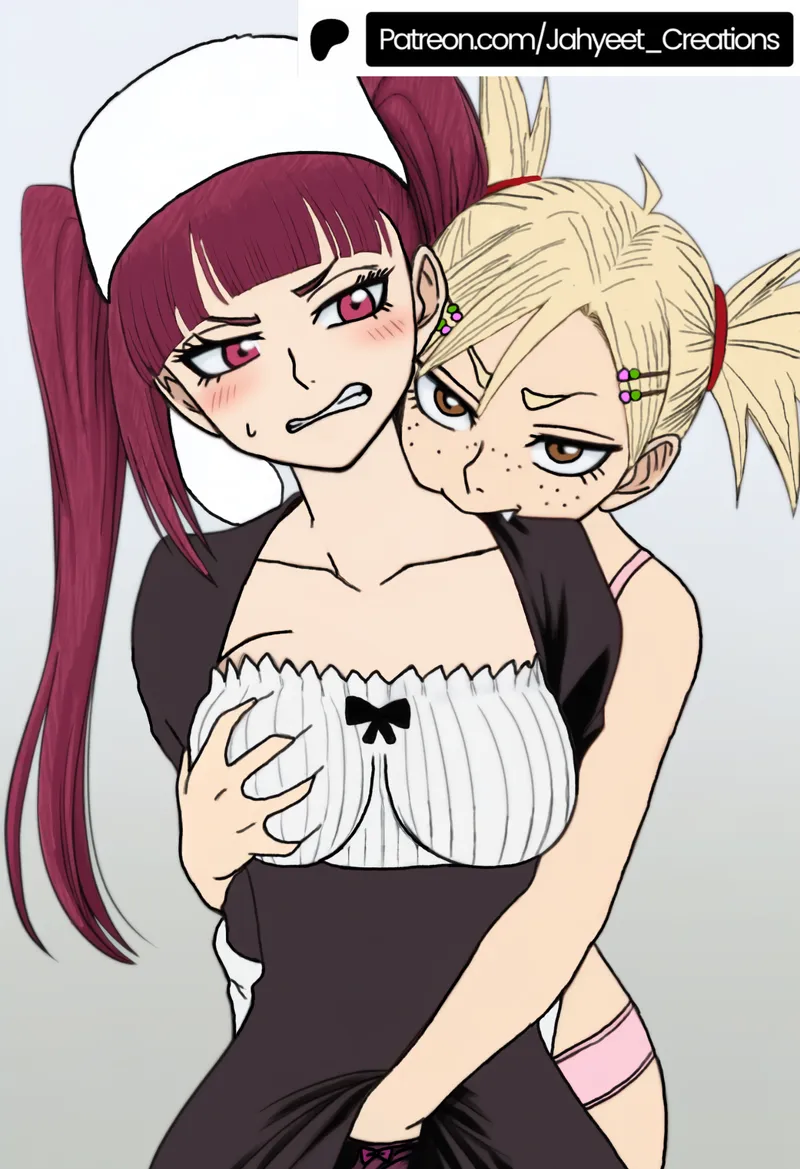 Thumbnail Riruka and Hiyori getting naughty(Jahyeet_Creations)[Bleach] by blowjobcurious