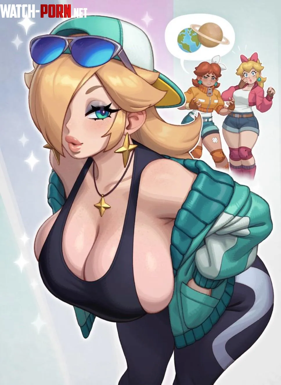 Princess Rosalina’s Celestial Body [Super Mario] (Rizdraws) by ethereal-dove