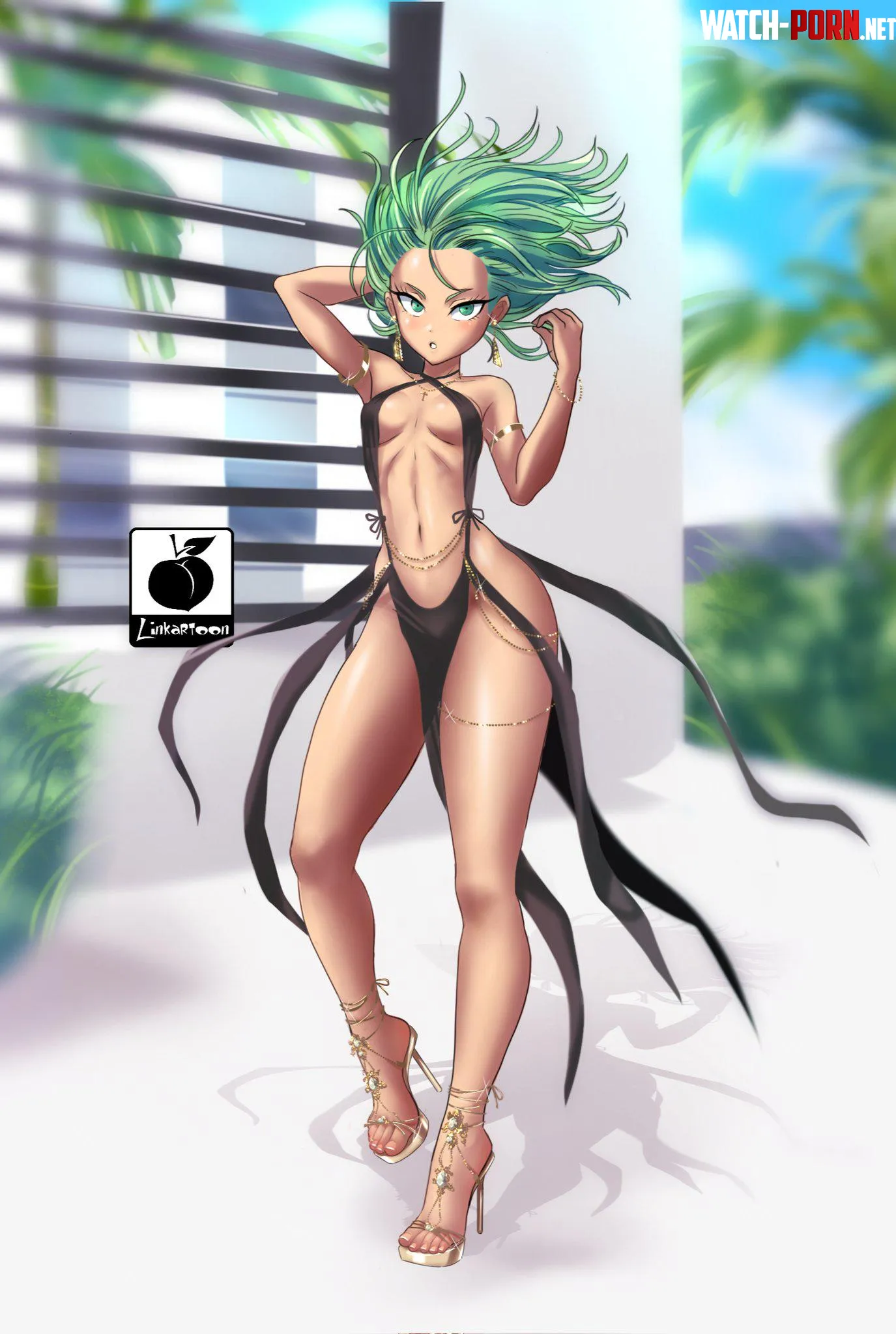 Model Tatsumaki (linkartoon) [One Punch Man] by wXXXwXXXw