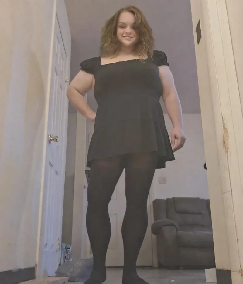 Thumbnail Little black dress ad leggings to match by samiself