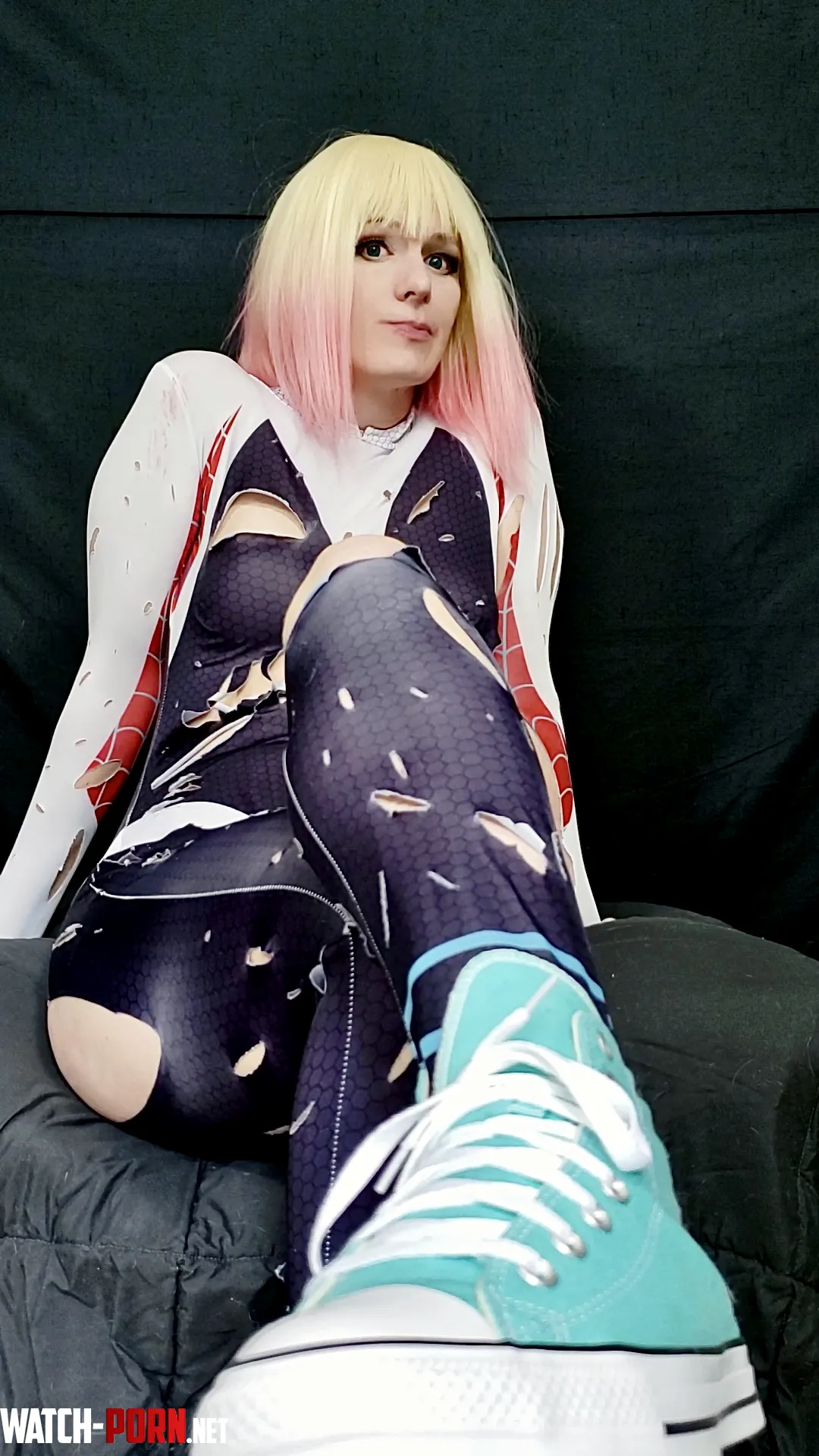 Real Comic Book Fans Know Spider-Gwen Wears Chucks [F] by SunnyBunnyMina