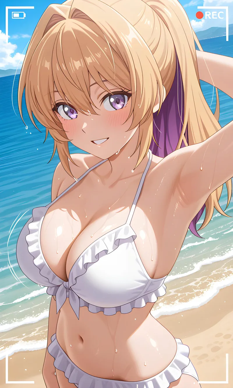 Thumbnail Sensual Beauty in Azusa Kannawa [My Awkward Senpai] by WoolsonDaSheep