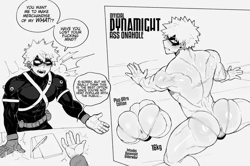 Thumbnail Bakugo making merch (ChCrumbles) by maybe_somebody