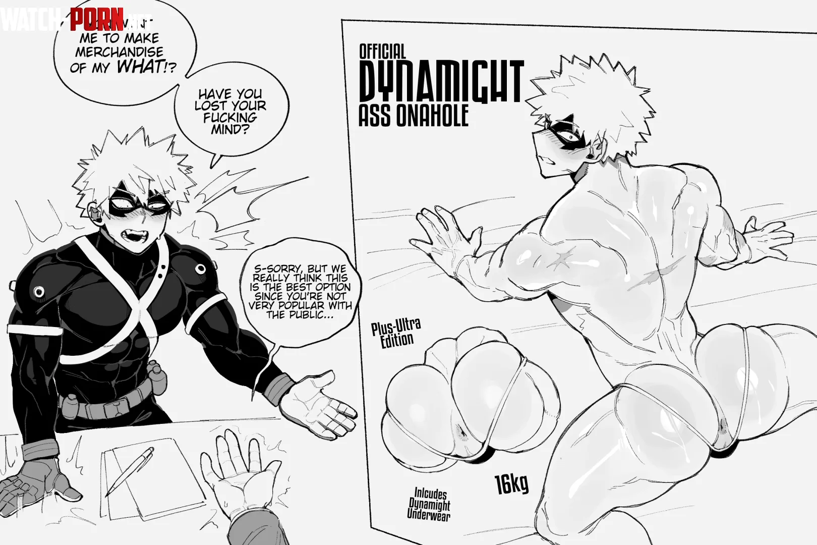 Bakugo making merch (ChCrumbles) by maybe_somebody